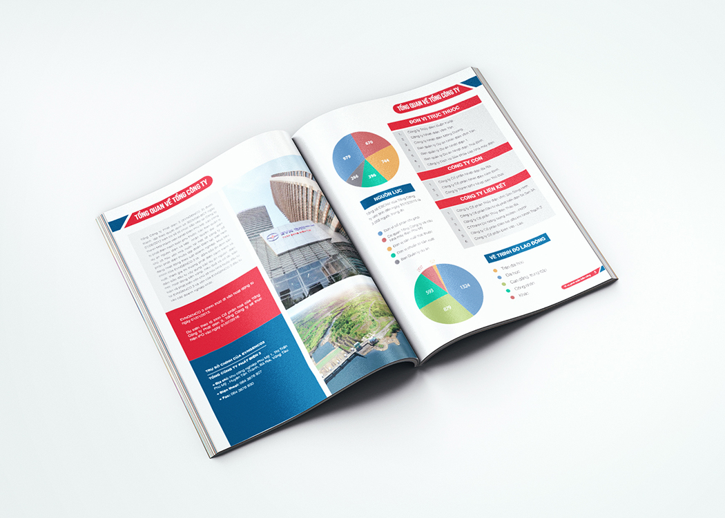 EVNGENCO 3 - Thiết kế profile cho công ty phát điện EVNGENCO 3